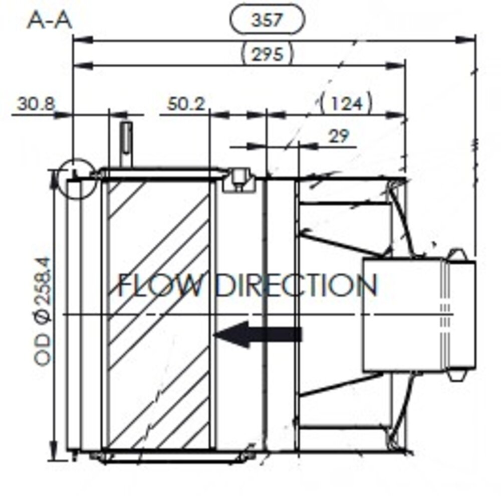 Replacement DOC, Cummins - 2871467, 2871467NX, 2871467RX, 2871571, 2871571NX, 2871571RX, 2871760, 2871760NX, 2871760RX - DPF Discounter