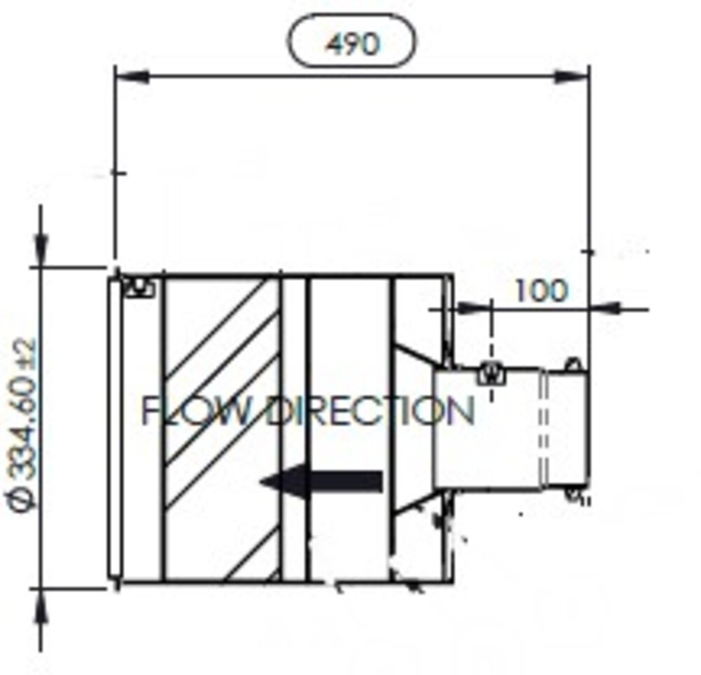 Replacement DOC, Cummins - 2888261NX, 4965053, 4969718NX, 2888261, 4969718, 4969718RX, 2888261RX - DPF Discounter