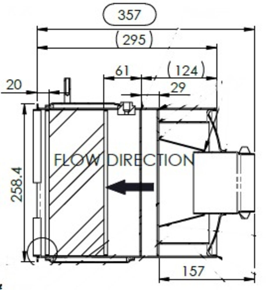 Replacement DOC, Cummins - 4353324, 4353324RX, 4353326RX, 5308480NX, 5308480, 4353324NX, 4353326NX, 5308480RX - DPF Discounter