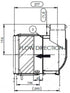 Replacement DOC, Cummins - 4353352RX, 5302638NX, A047V540, 4353352, 5302638, 4353352NX, 5302638RX, 047V540 - DPF Discounter