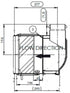 Replacement DOC, Cummins - 4353352RX, 5302638NX, A047V540, 4353352, 5302638, 4353352NX, 5302638RX, 047V540 - DPF Discounter