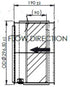 Replacement DOC, Cummins - 4965284NX, 5287496NX, A035H295, 4965284, 5287496, 4965284RX, 5287496RX - DPF Discounter