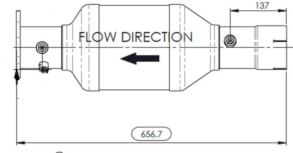 Replacement DOC, International - 2594200C91 - DPF Discounter