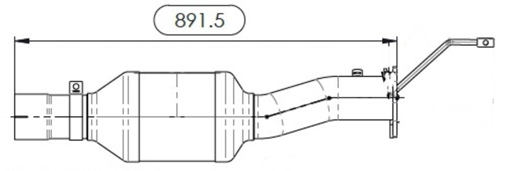 Replacement DOC, International - 2596407C92, 5011122R91 - DPF Discounter