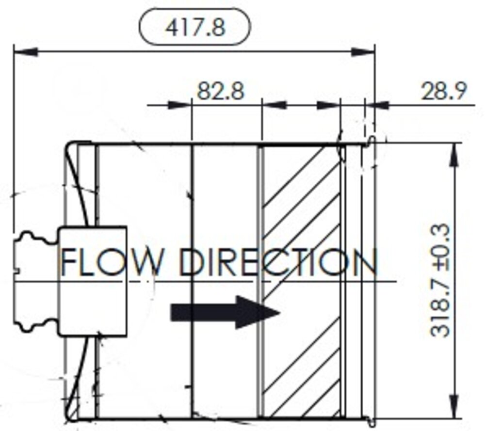 Replacement DOC, International - 2604039C91, 3865483C93, 3869133C93 - DPF Discounter