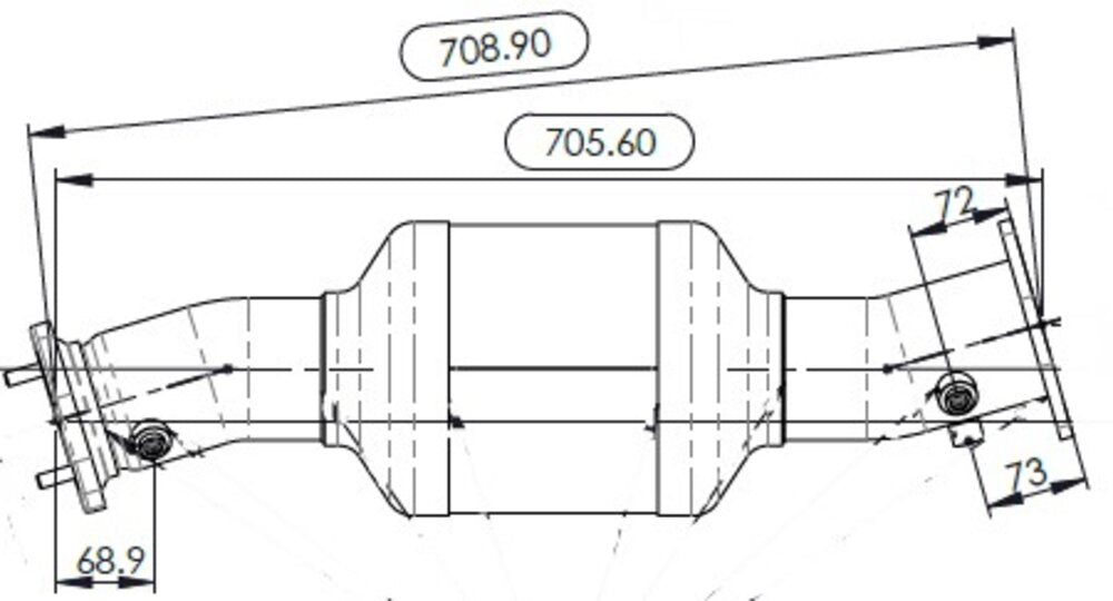 Replacement DOC, International - 2605127C1 - DPF Discounter