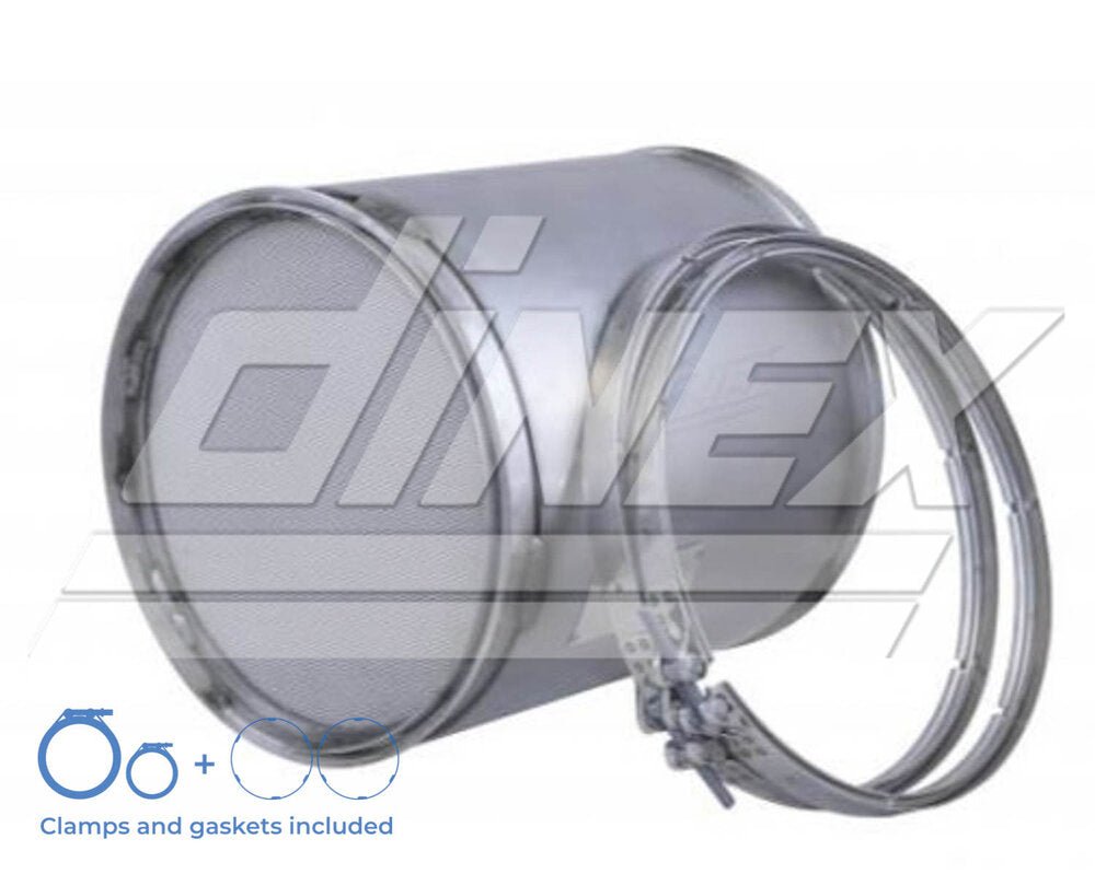 Replacement DPF, Cummins - 2606793C1, 2607031C1, 4388409, 4388410, 4965226NX, 4969700NX, 4969701NX, 4969702, 5283669, 5283778, 5297522, 5297990, 5579290, 5579291, 4969701, 4969700, 4965226, 2880168NX, 4001005 - DPF Discounter