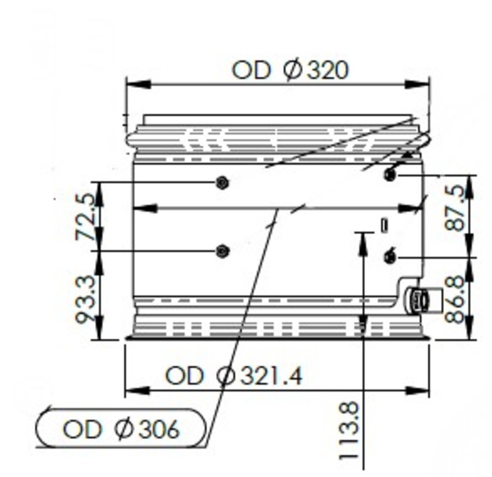 Replacement DPF, Cummins/Paccar - 2064075X, 2064075XS, 4394579, 4394579NX, 4394579RX, 5579371, 5579371RX, A055B959, A064B961, 2064075X, 2064075XS - DPF Discounter