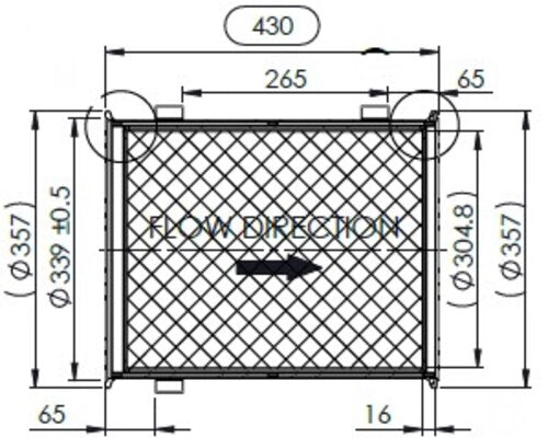 Replacement DPF, Detroit Diesel - 23537225, DDE EA23537225, DDE RA23537225, EA23537225, RA23537225, A23537225, 6804908692, DDE EA6804908692, DDE RA6804908692, EA6804908692, RA6804908692, A6804908692, 6804910294, DDE EA6804910294, A6804910294, A6804910594 - DPF Discounter