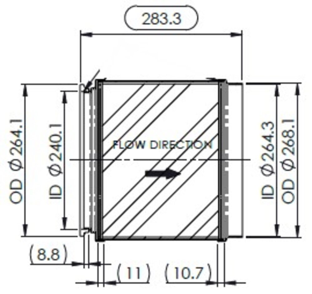 Replacement DPF, Detroit Diesel - A0014903492, A0014903592, A6804913594, 6804913594, 6804910894, 6804913494 - DPF Discounter