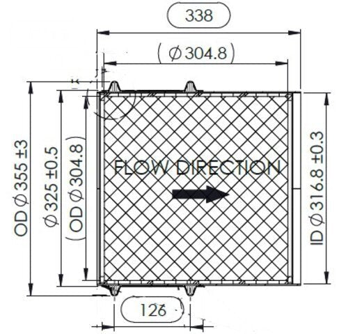 Replacement DPF, Mack/Volvo - 21212426, 21212428, 21212429, 21212431, 21415912, 21756428, 21756429, 22413830, 22413832, 22810502, 22810503, 674 - 2003 - DPF Discounter