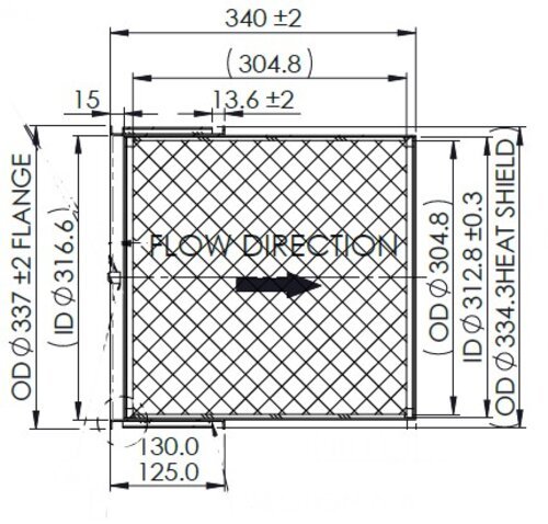 Replacement DPF, Mack/Volvo - 4388411, 4388411RX, 4965322, 4969703, 4969703NX, 5283799, 5297989, 5297989NX, 5579292, 5297989RX, 4388411NX, 4969703RX, 4965129D, 20970295, 4965305NX, 85001366, 4965305RX, 4965305, 5283799NX - DPF Discounter