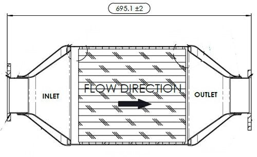 Replacement DPF, Navistar - 2593981C91, 2593981R91, 2604873C91, 2605123C91, 5010836R91, 5010847R91, 82003341, A00383921, 5010847R91 - DPF Discounter