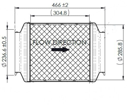 Replacement DPF, Navistar - 2594165C91, 2594165R91, 5010830R91 - DPF Discounter