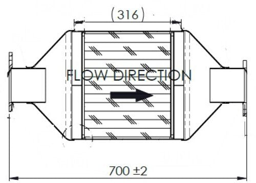 Replacement DPF, Navistar - 2604870C91, 2604870R91, 2605796C91, 2611630C91, 5010846R1, 5010852R1, 82002756, A00317258, A00317258 - DPF Discounter