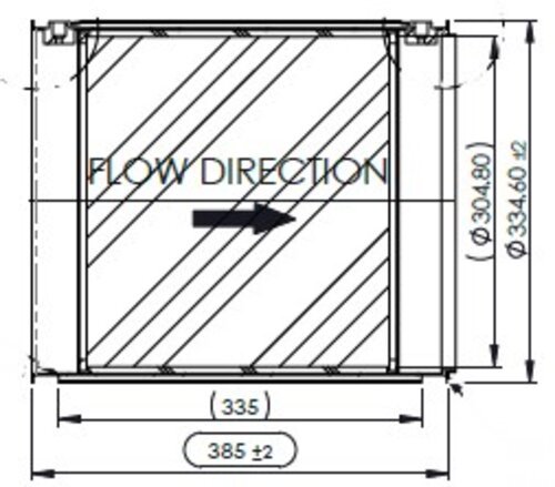 Replacement DPF, Paccar - 1900626, 1900626PE, 1900626PEX, 2274610, 2274610PE, 2274610PEX, A041D451 - DPF Discounter