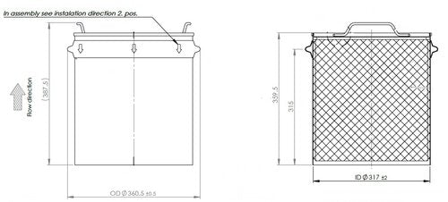 Replacement DPF, Volvo - 21716417, 21716419, 21775801, 23105407, 23311780, 7421716419, 7421775802, 7485013298, 85013297 - DPF Discounter