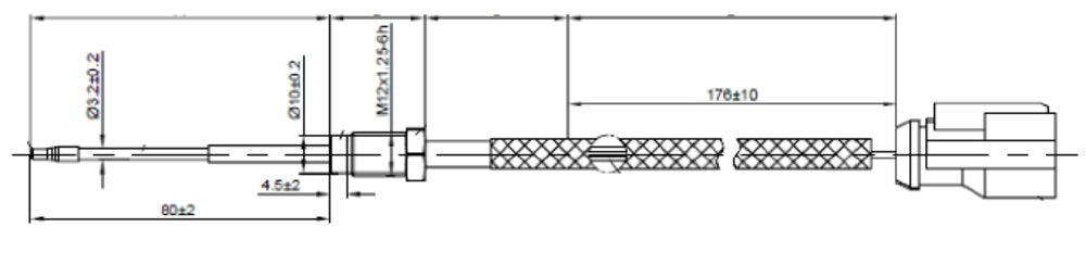 Temperature Sensor for Cummins - 2872468, 4984179 - DPF Discounter